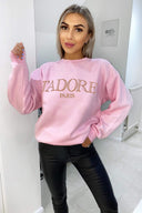 Pink J'adore Sweatshirt