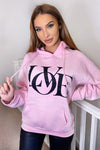 Pink Love Hoodie