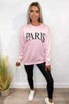 Pink Paris Sweatshirt