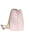 Pink Quilted Handbag