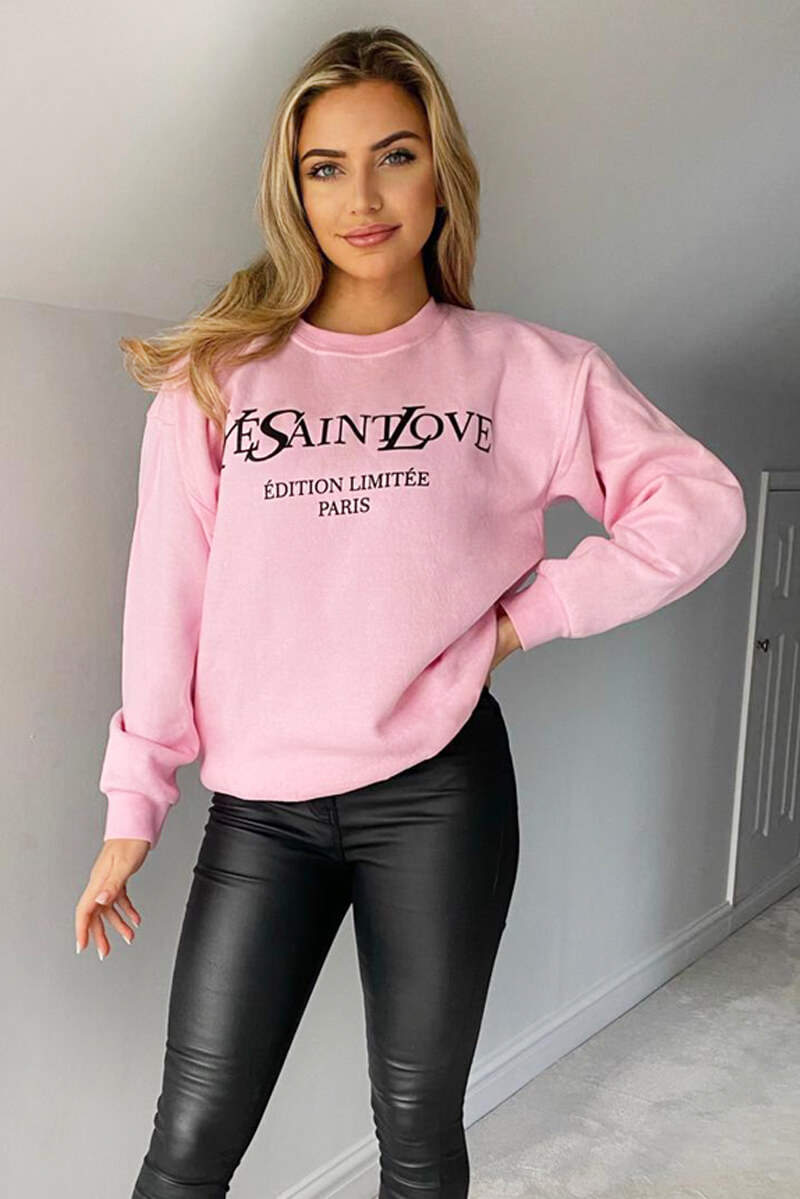 Pink YSLove Sweatshirt
