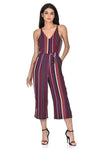 Printed Culotte Jumpsuit