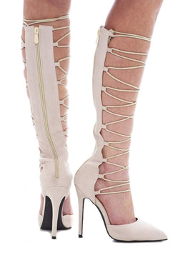Lace Up Stilettos