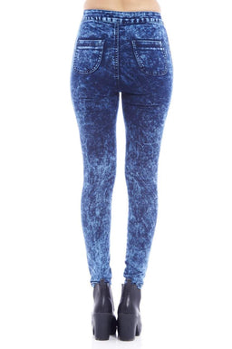 Speckle High Waist Jean