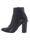 Side Tassel Heeled Boot