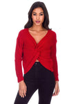 Red Reversible Twist Knot Jumper