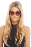 Brown Wayfarer Sunglasses