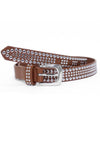 Tan Studded Belt