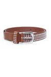 Tan Studded Belt