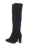 Faux Suede Knee High Boots