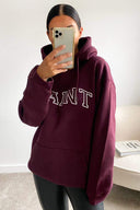 Wine Saint Oversized Hoodie