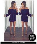 Off The Shoulder Playsuit