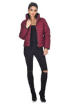 Plum Puffer Jacket