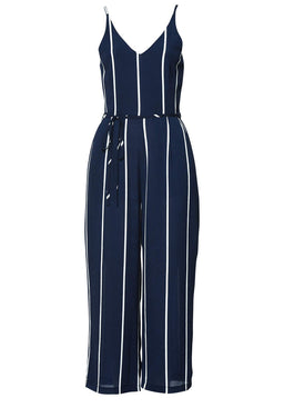 Printed Culotte Jumpsuit